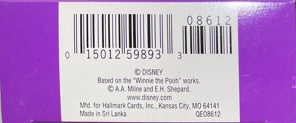 Riding On The Breeze - Disney Winnie The Pooh (Disney Winnie the Pooh) ornament collectible [Barcode 015012598933] - Main Image 3