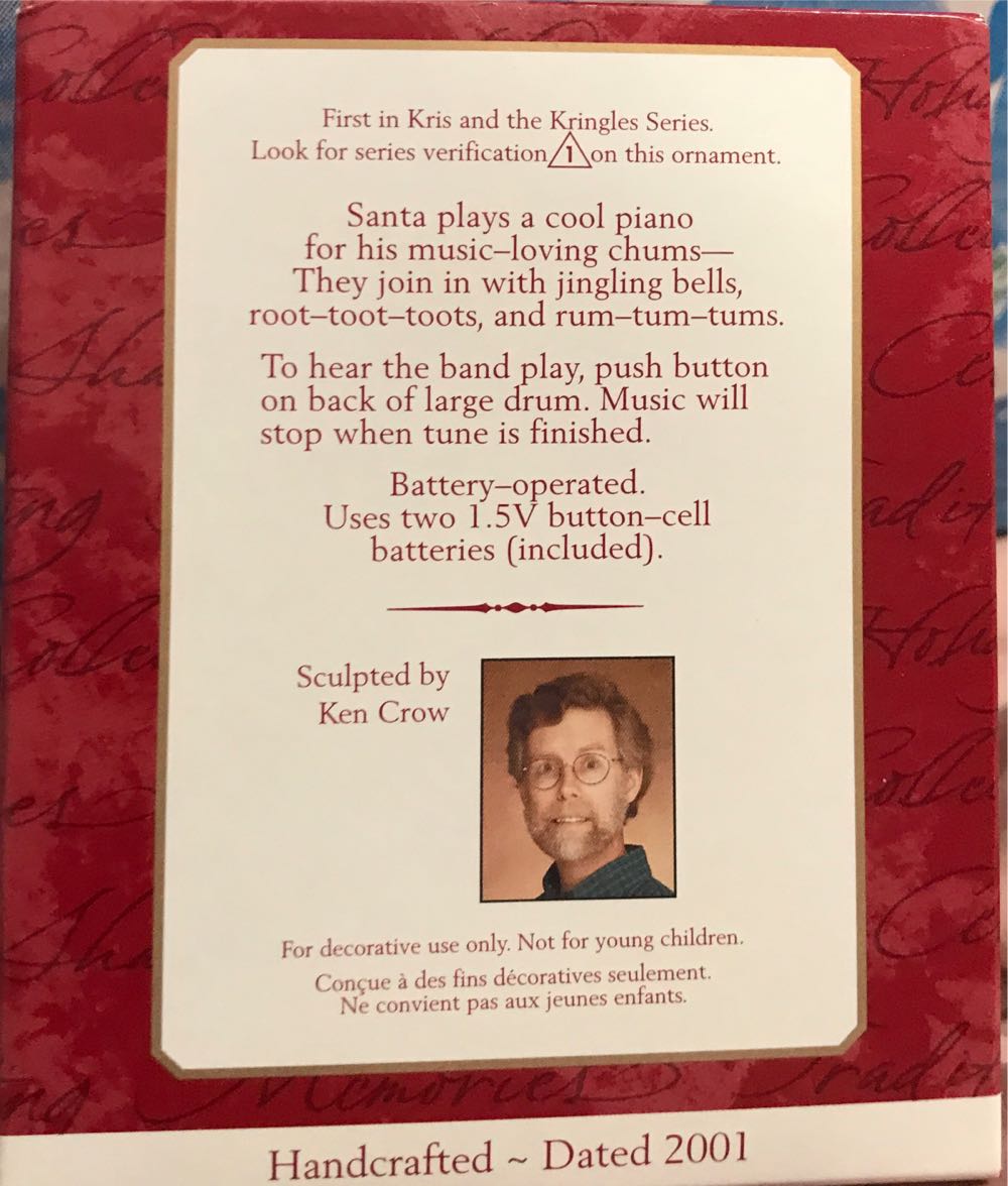 Kris And The Kringles - Kris And The Kringles (Santas) ornament collectible [Barcode 015012599473] - Main Image 3