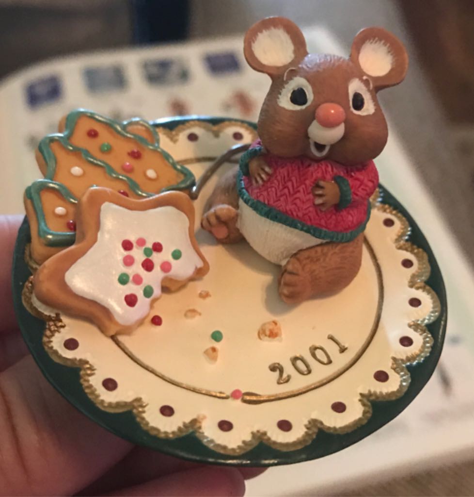 Sharing Santa’s Snacks - Cooking For Christmas (food) ornament collectible [Barcode 015012600094] - Main Image 2