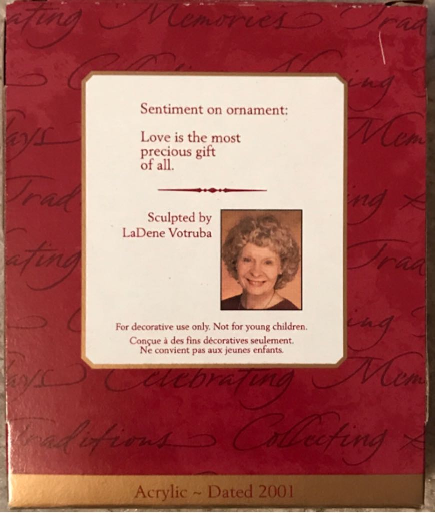 Our First Christmas Together   ornament collectible [Barcode 015012604436] - Main Image 2