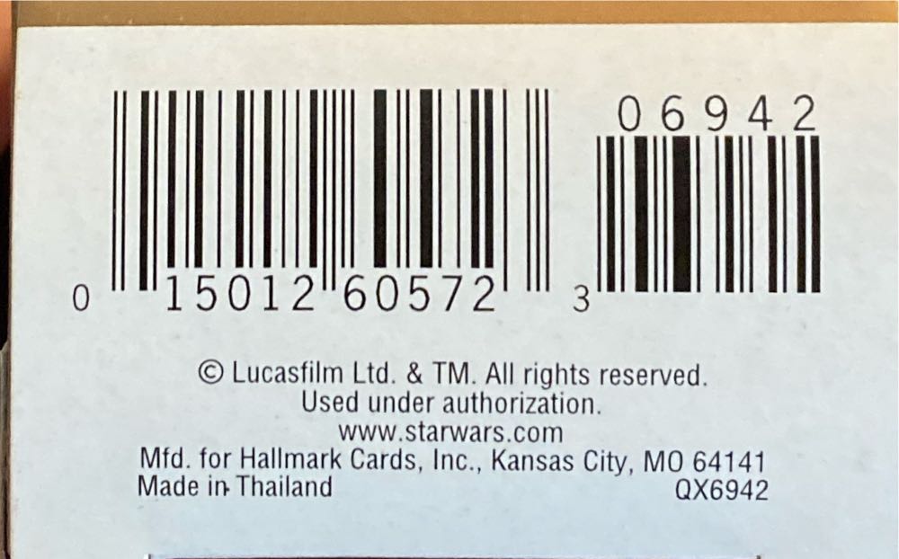 Anakin Skywalker - Star Wars (Star Wars Series) ornament collectible [Barcode 015012605723] - Main Image 4