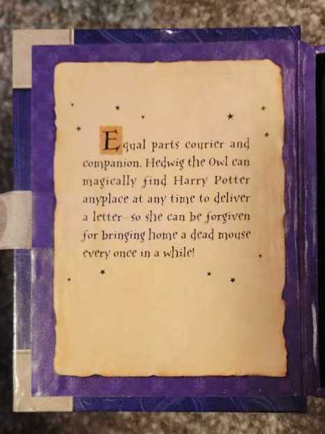 Hedwig The Owl - Wizarding World Of Harry Potter (Harry Potter) ornament collectible [Barcode 015012606027] - Main Image 3