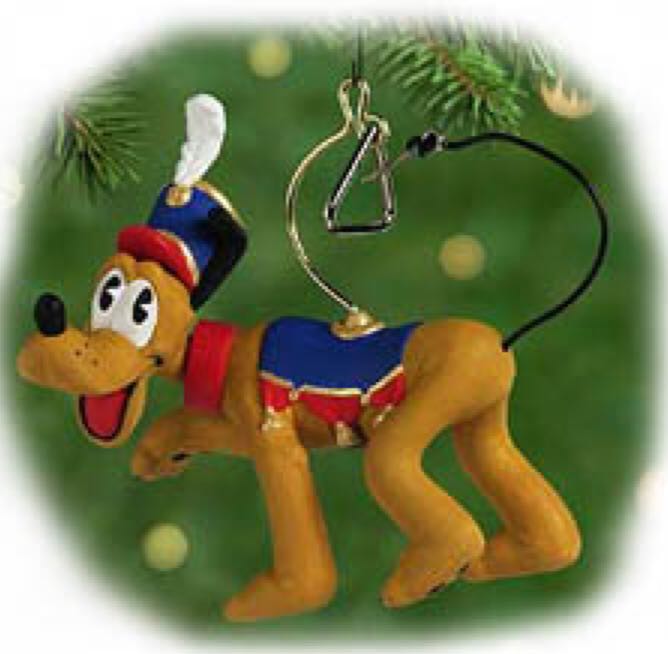 Pluto Plays Triangle - Mickey’s Holiday Parade (Disney) ornament collectible [Barcode 015012608199] - Main Image 2