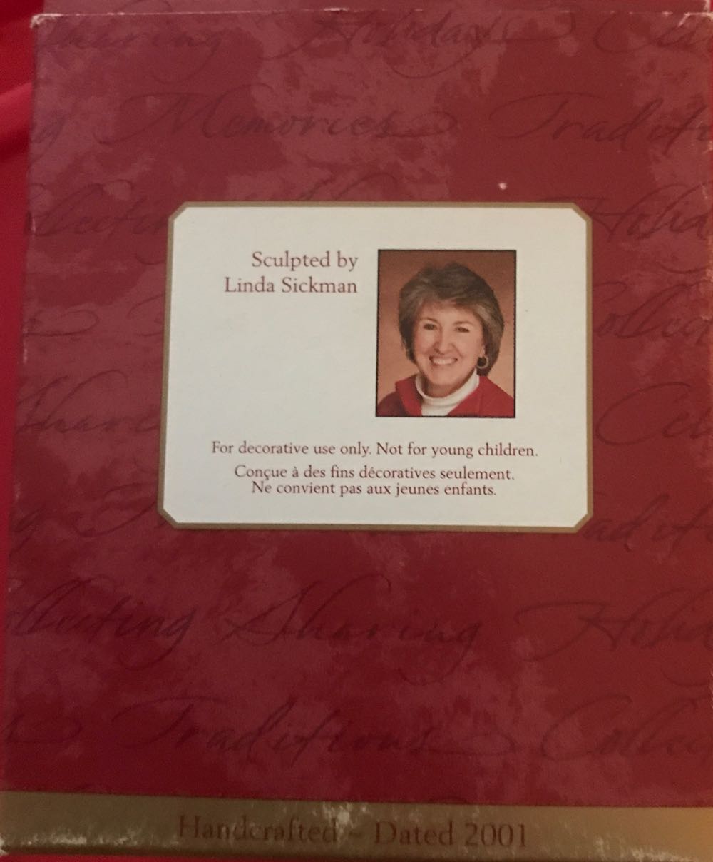 Dad - Snowman  (Keepsake Ornament) ornament collectible [Barcode 015012608854] - Main Image 2