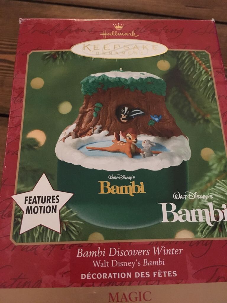 Disney Glass Ornaments 