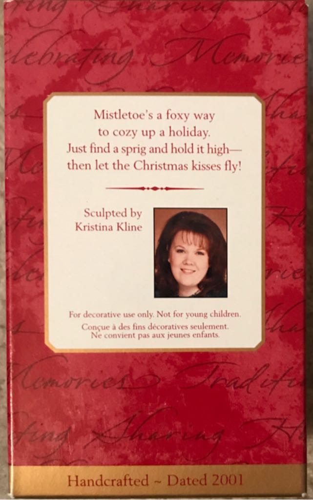 Our First Christmas Together   (Animals, Fox) ornament collectible [Barcode 015012612493] - Main Image 2