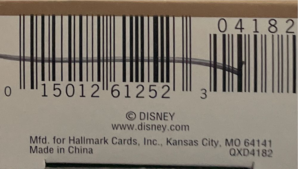 Disney: Cinderella The Glass Slipper - Walt Disney’s Cinderella (Hallmark Keepsake Miniature) ornament collectible [Barcode 015012612523] - Main Image 4