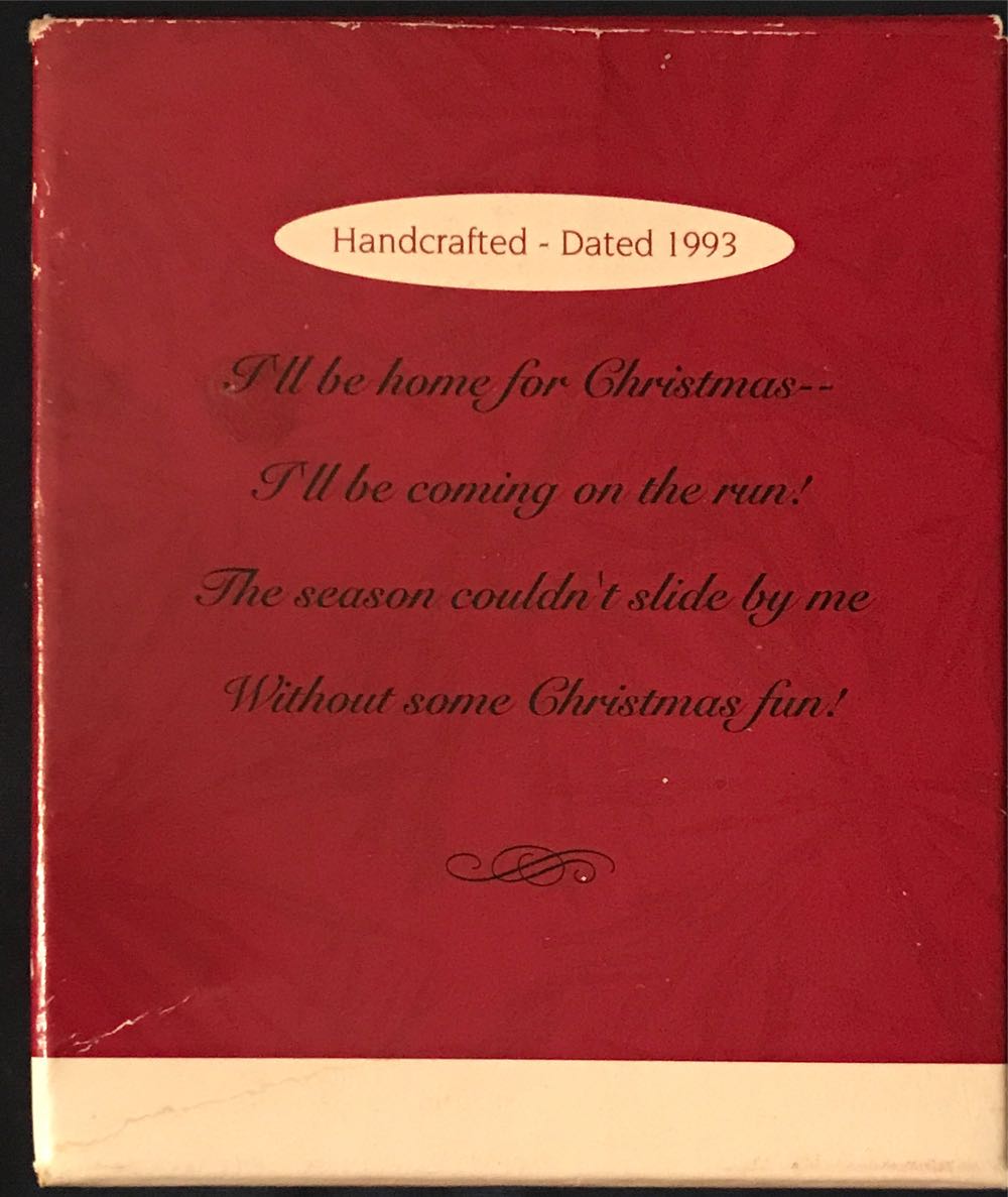 Home For Christmas  - Keepsake Series (Sports - Baseball) ornament collectible [Barcode 015012031348] - Main Image 4