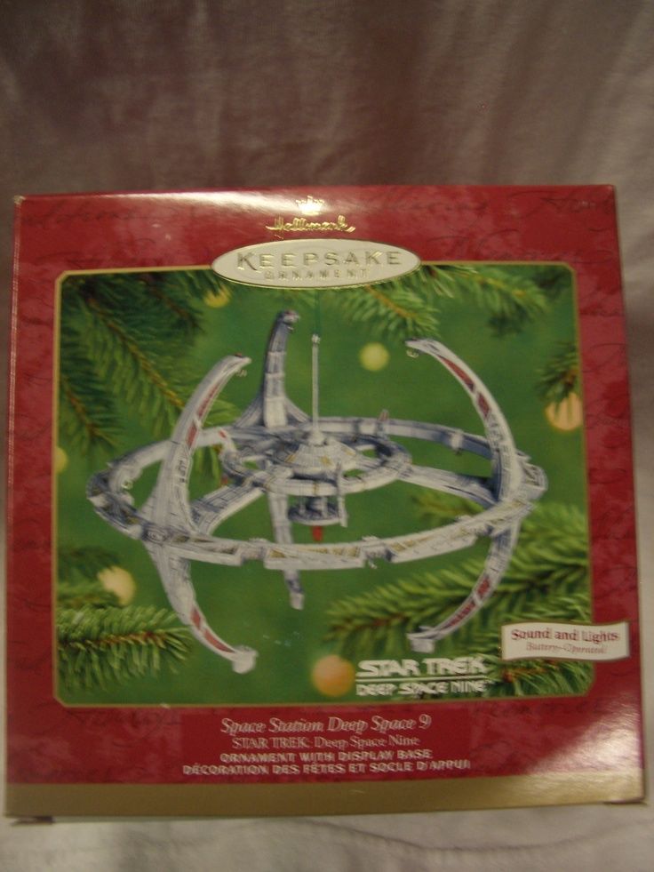 ST:DS9 - “SPACE STATION DEEP SPACE 9” - Star Trek: Deep Space Nine (MAGIC: Light & Sound) ornament collectible [Barcode 015012626445] - Main Image 2