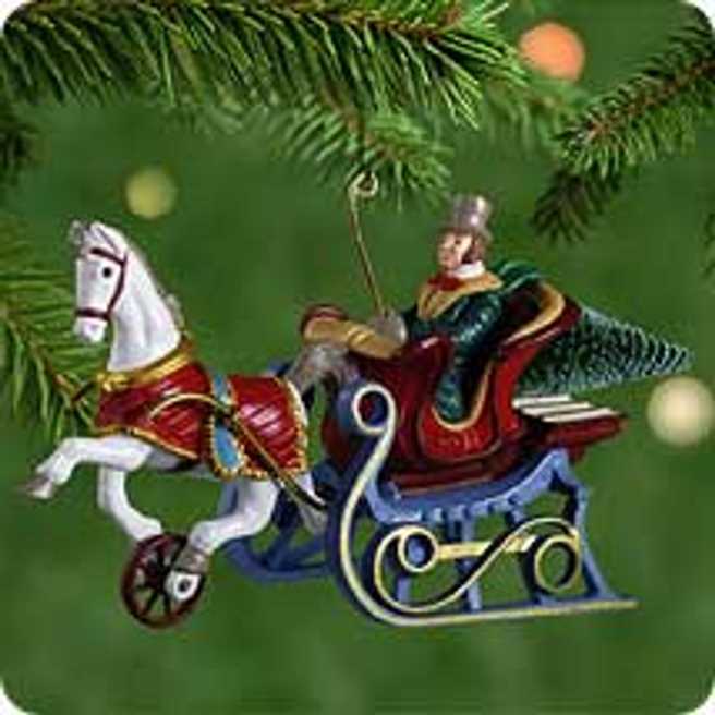 Victorian Sleigh - Sleigh (Victorian) ornament collectible [Barcode 015012626681] - Main Image 3