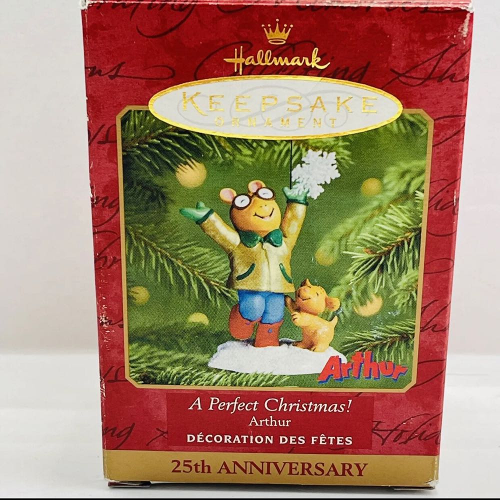 Arthur A Perfect Christmas! 25th Anniversary - Arthur (Arthur) ornament collectible [Barcode 015012629941] - Main Image 3