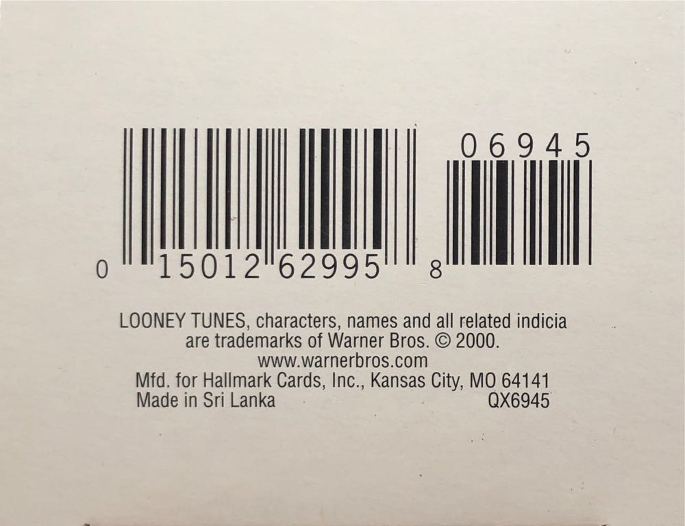 Holiday Spa - Tweety - Looney Tunes (Looney Tunes) ornament collectible [Barcode 015012629958] - Main Image 4