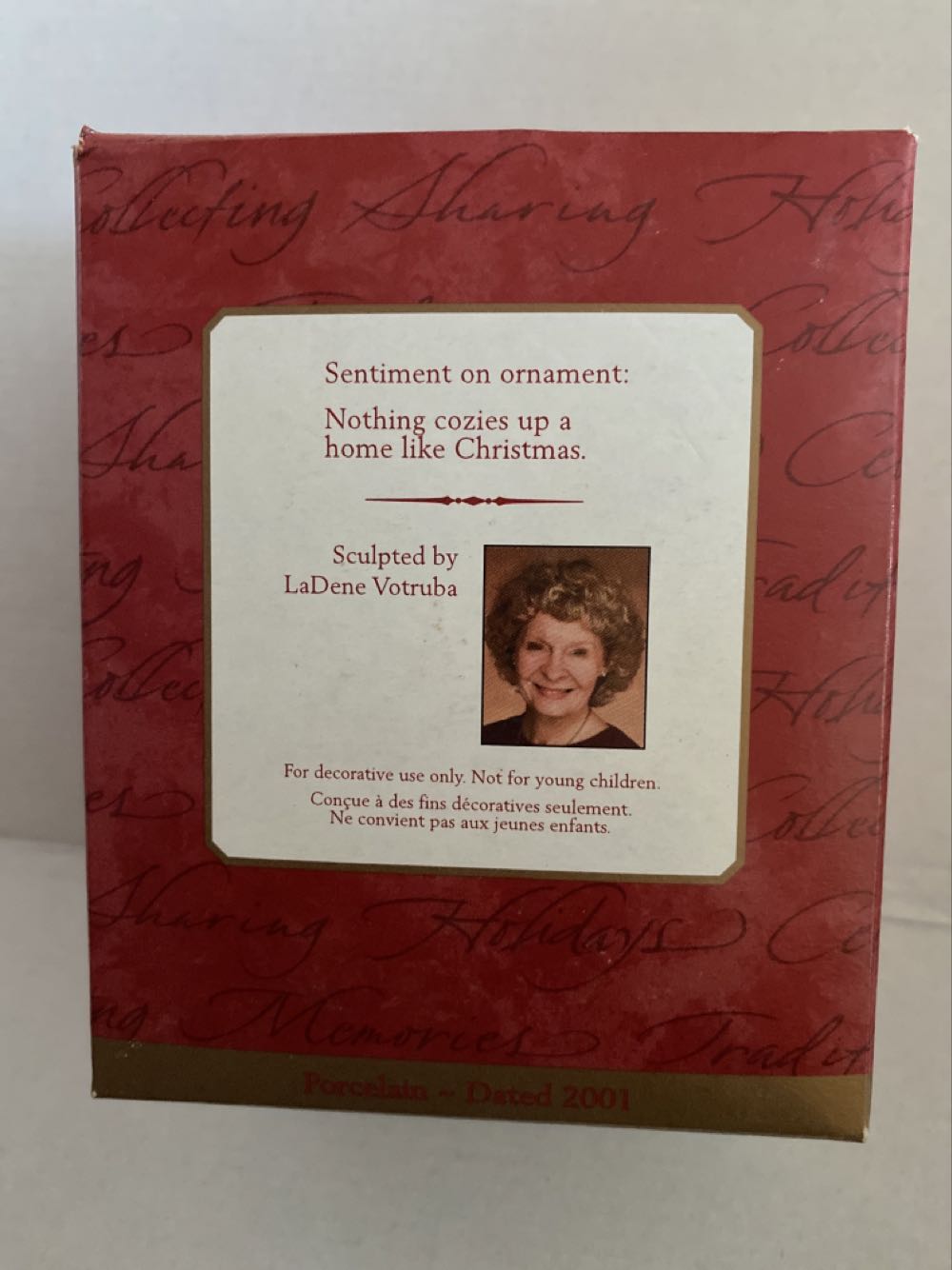 Cozy Home - Baking (Cooking) ornament collectible [Barcode 015012629972] - Main Image 2