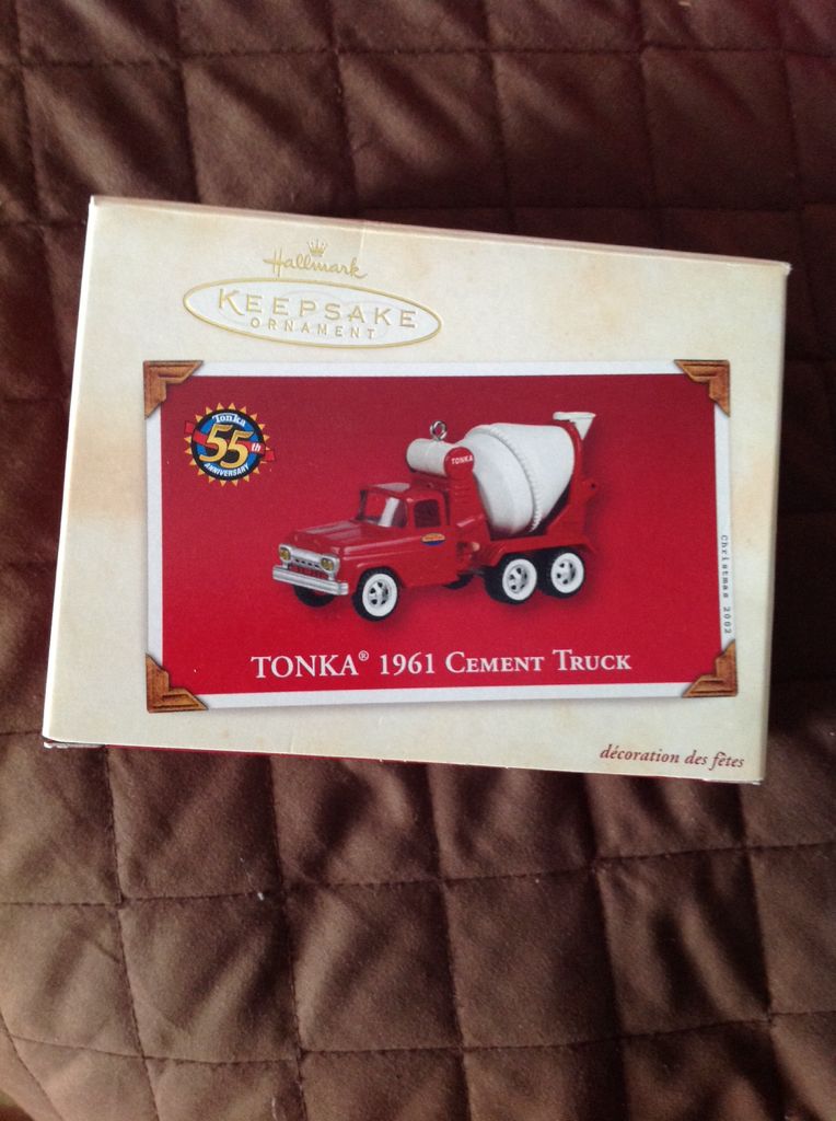Tonka 1961 Cement Truck - Cars And Trucks (Keepsake) ornament collectible [Barcode 015012632422] - Main Image 1