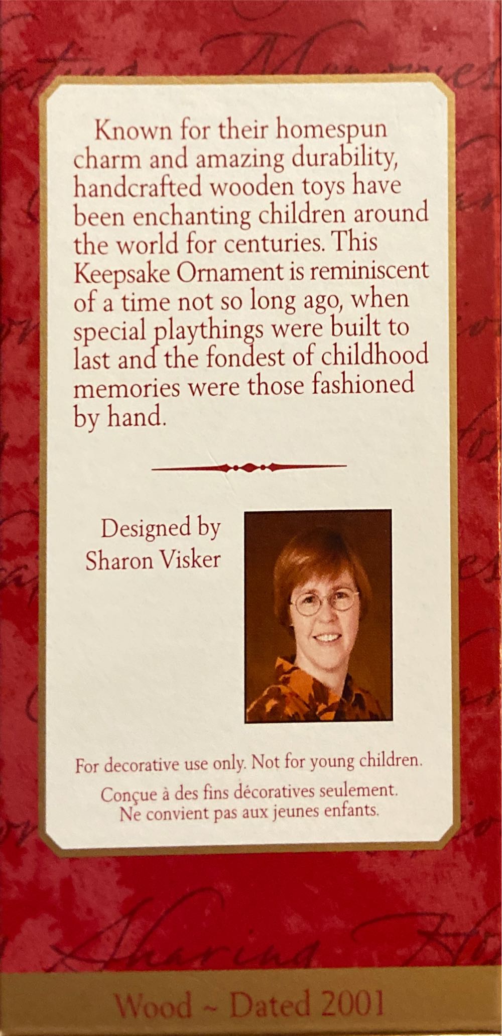 Fisher Price Waddles 2001 - Toys (Toys) ornament collectible [Barcode 015012632538] - Main Image 2