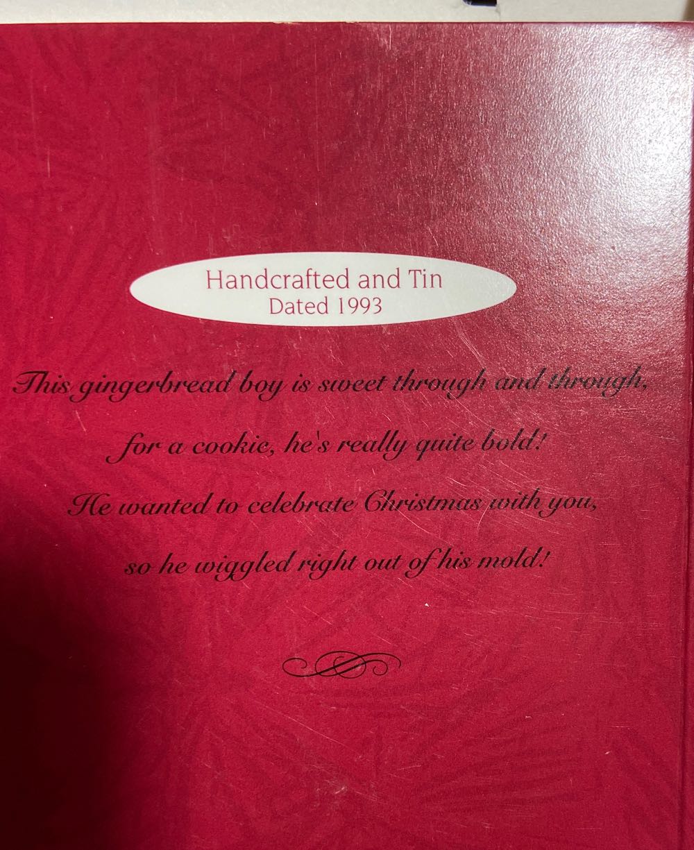 Ready For Fun  - Baking (Gingerbread) ornament collectible [Barcode 015012031669] - Main Image 2