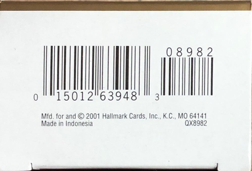 Hallmark Keepsake. Christmas. Penguins. 2001. Penguins At Play. - Unofficial Penguin Series (Penguins At Play) ornament collectible [Barcode 015012639483] - Main Image 4