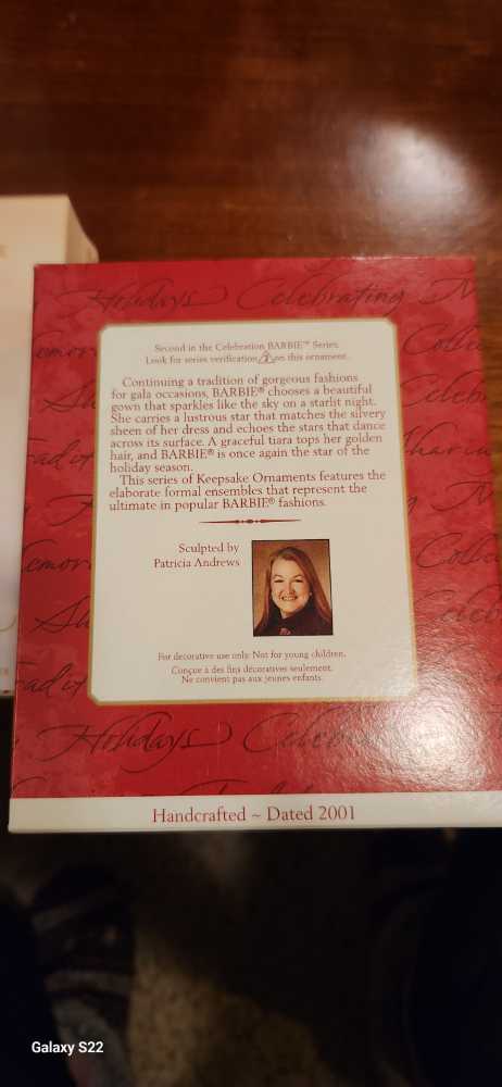 Celebration Barbie - Celebration Barbie (Barbie) ornament collectible [Barcode 015012641219] - Main Image 3