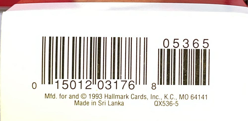Feliz Navidad 1993 Iglesia 🐶 - Feliz Navidad (Churches) ornament collectible [Barcode 015012031768] - Main Image 3