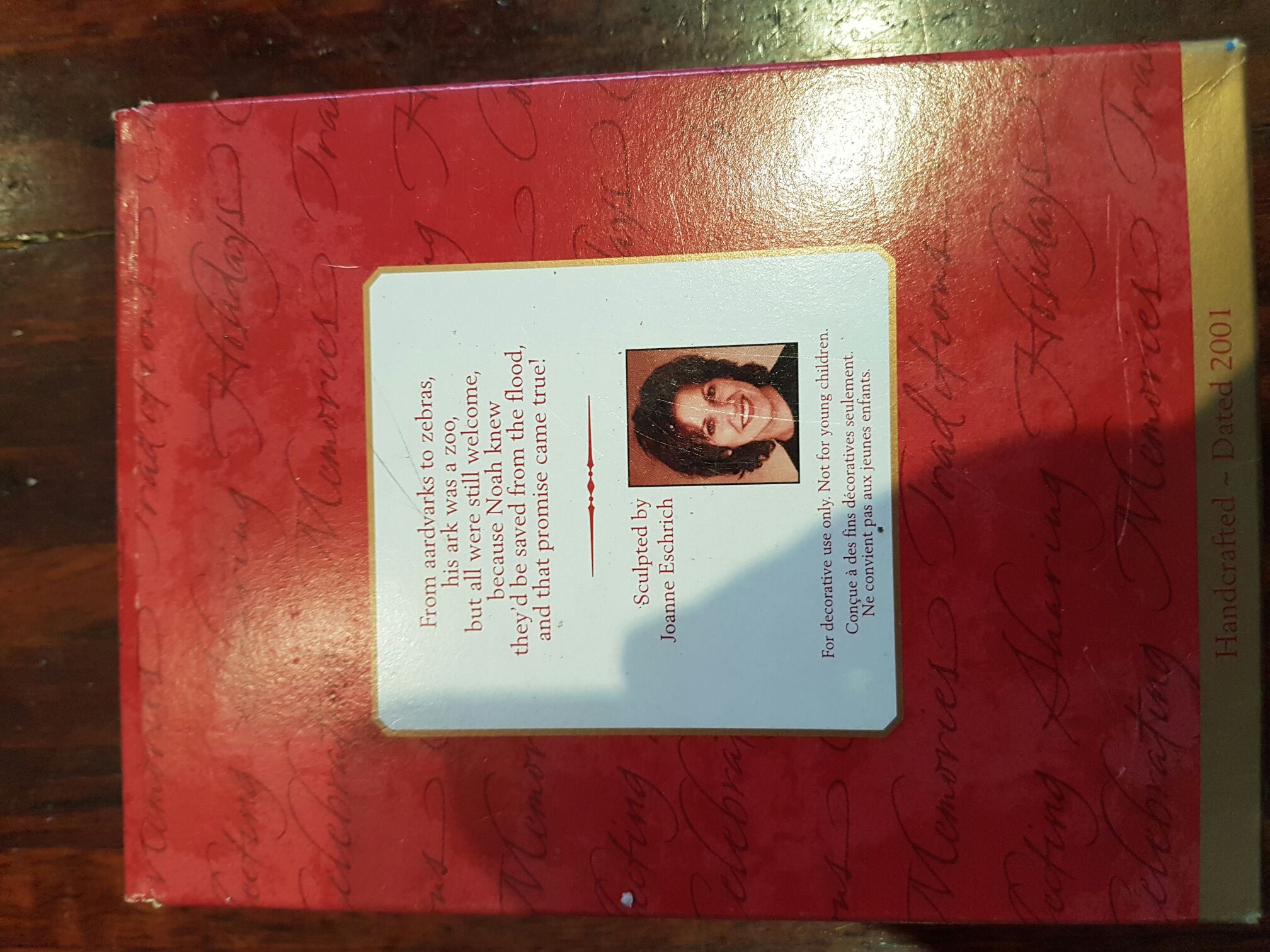 Noah’s Ark (2001) - Noah’s Ark (Noah’s Ark) ornament collectible [Barcode 015012652840] - Main Image 2