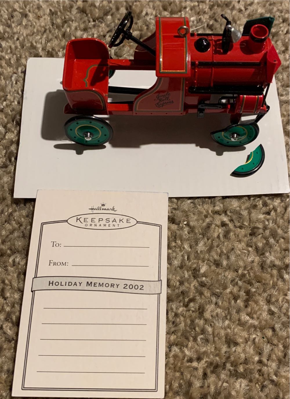 Kiddie Car Classics: 1928 Jingle Bell Express - Kiddie Car Classics (Collector’s Series) ornament collectible [Barcode 015012652932] - Main Image 4