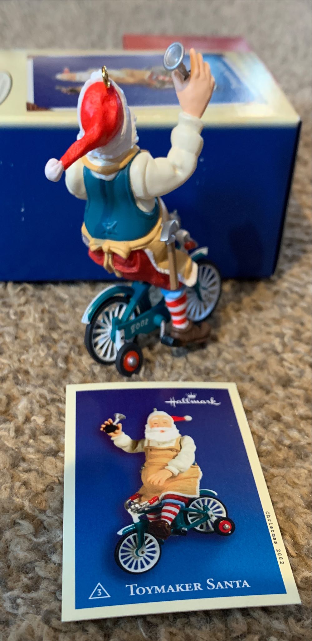 Toymaker Santa #3 - Toymaker Santa (Santa) ornament collectible [Barcode 015012653144] - Main Image 4