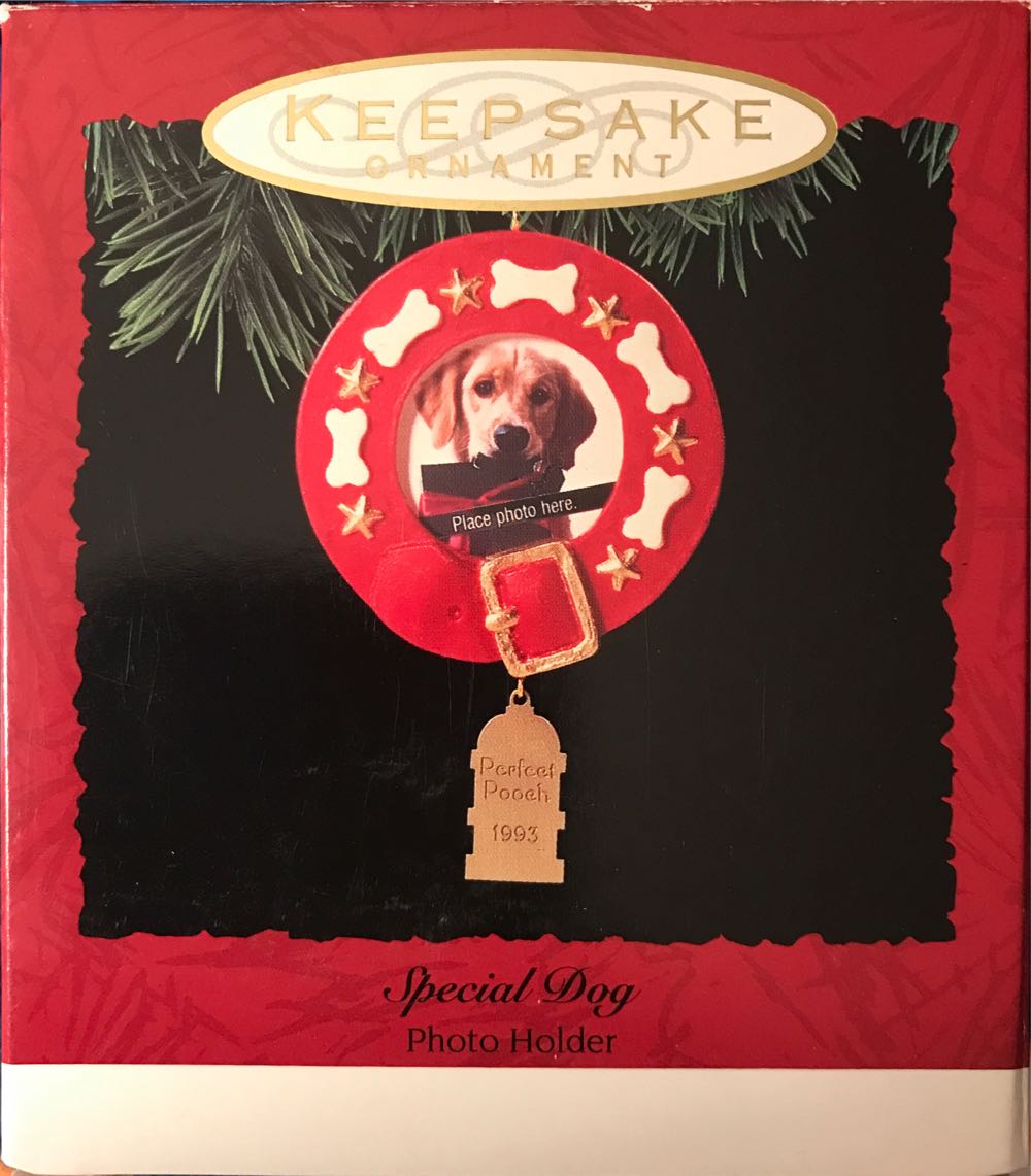 Special Dog 1993 - Family (Photo Holder) ornament collectible [Barcode 015012031799] - Main Image 2