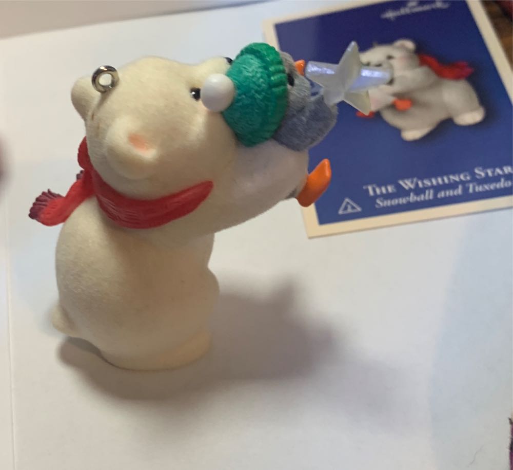 Snowball And Tuxedo #2 The Wishing Star - Snowball And Tuxedo (2nd In Series: The Wishing Star) ornament collectible [Barcode 015012653380] - Main Image 4