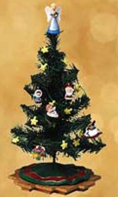 Family Living Room - Christmas Tree With Decorations (KOC Club) - Hallmark KOC (Keepsake Ornament) ornament collectible [Barcode 015012656336] - Main Image 1