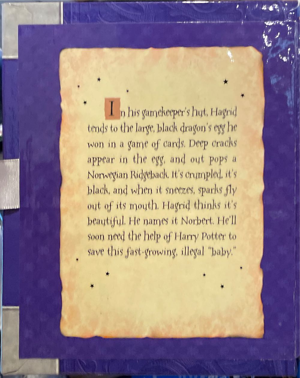 Hagrid and Norbert the Dragon - Harry Potter (Harry Potter) ornament collectible [Barcode 015012656350] - Main Image 3