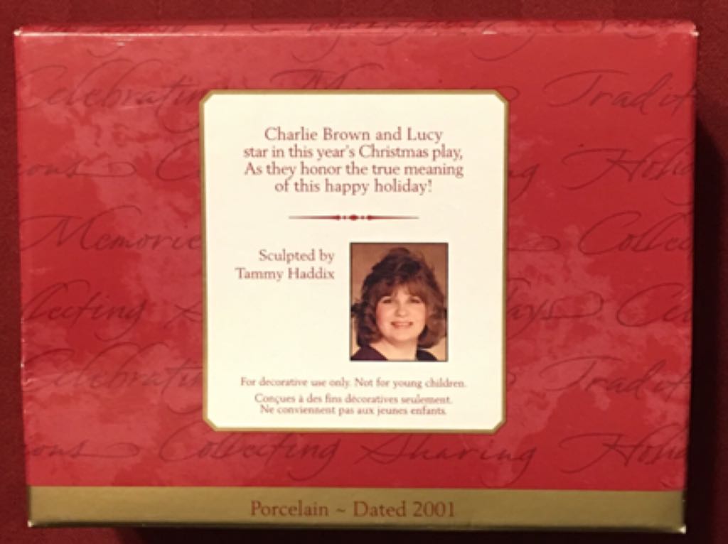 Peanuts Pageant - Peanuts Gang (Peanuts) ornament collectible [Barcode 015012656671] - Main Image 2