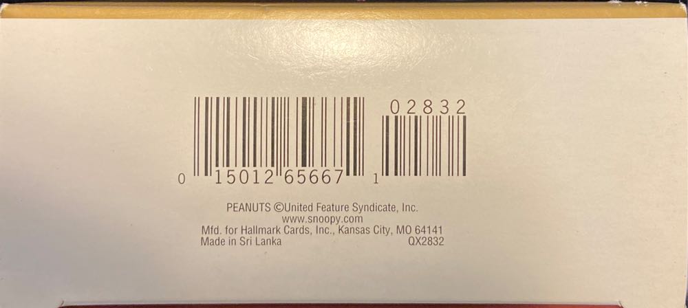 Peanuts Pageant - Peanuts Gang (Peanuts) ornament collectible [Barcode 015012656671] - Main Image 3