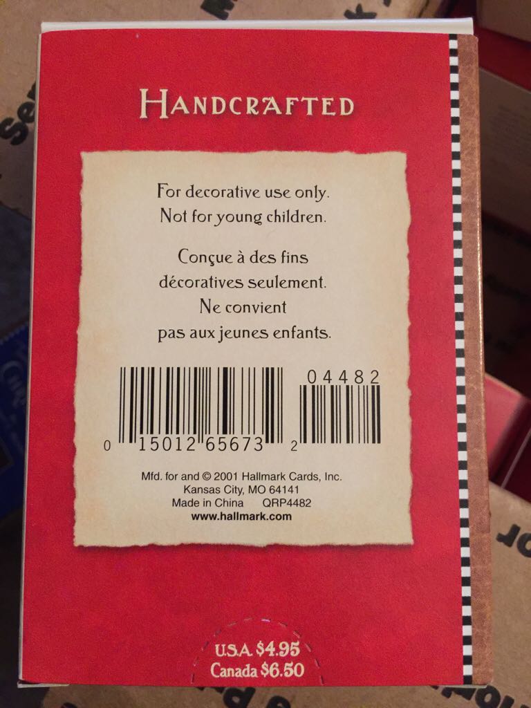 Not Even A Mouse - ‘Twas The Night Before Christmas (’Twas The Night Before Christmas) ornament collectible [Barcode 015012656732] - Main Image 2