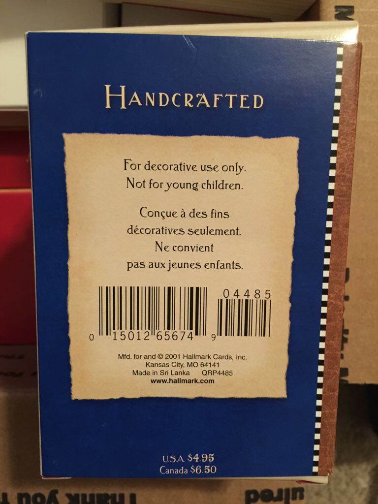 Hung With Care - ‘Twas The Night Before Christmas (’Twas The Night Before Christmas) ornament collectible [Barcode 015012656749] - Main Image 2