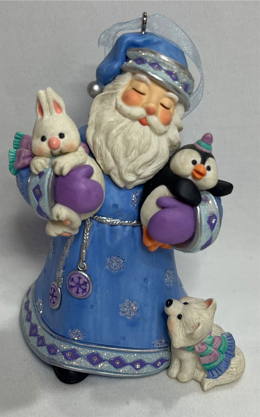 Woodland Friends - Santa (Santa) ornament collectible [Barcode 015012657760] - Main Image 3