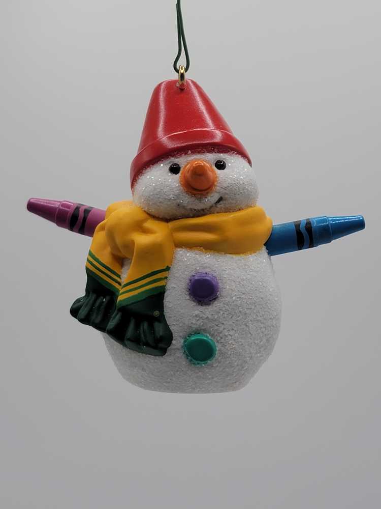 Crayola: Rainbow Snowman - Crayola Crayons (Crayons, Snowman) ornament collectible [Barcode 015012660982] - Main Image 3