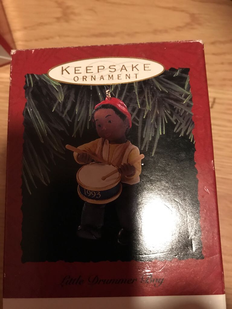 Little Drummer Boy - Drummer Boy (African American Christmas) ornament collectible [Barcode 015012031973] - Main Image 1