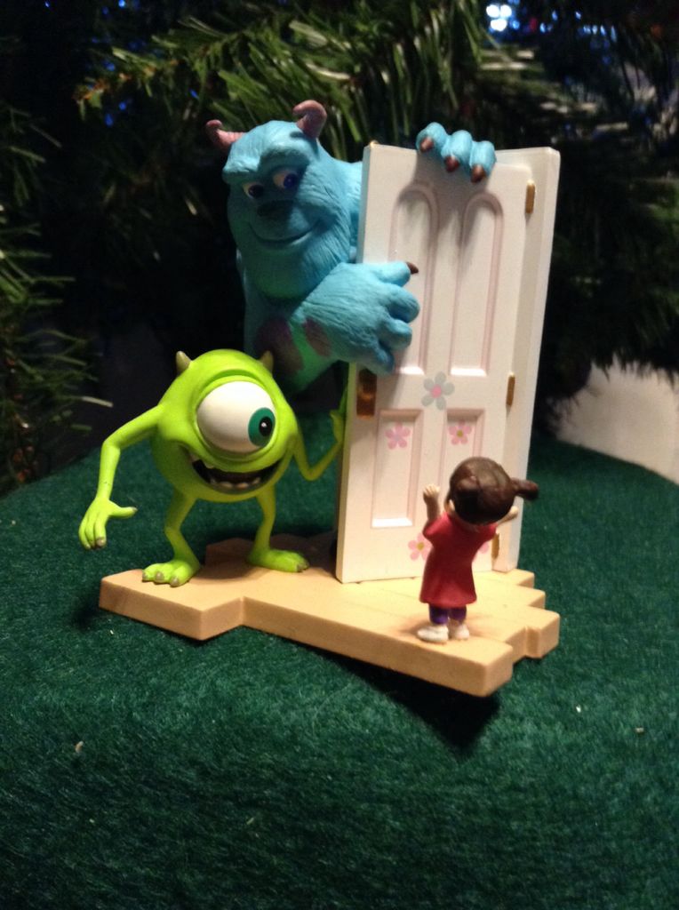 Monsters Inc.  |  Sulley, Mike, and ”Boo” - Disney Pixar Monsters Inc (Disney-Pixar Monster’s Inc) ornament collectible [Barcode 015012661460] - Main Image 1