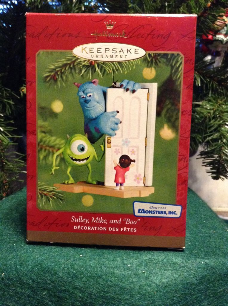 Monsters Inc.  |  Sulley, Mike, and ”Boo” - Disney Pixar Monsters Inc (Disney-Pixar Monster’s Inc) ornament collectible [Barcode 015012661460] - Main Image 2