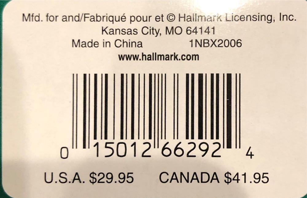 Countdown to Christmas Advent Tree  ornament collectible [Barcode 015012662924] - Main Image 2