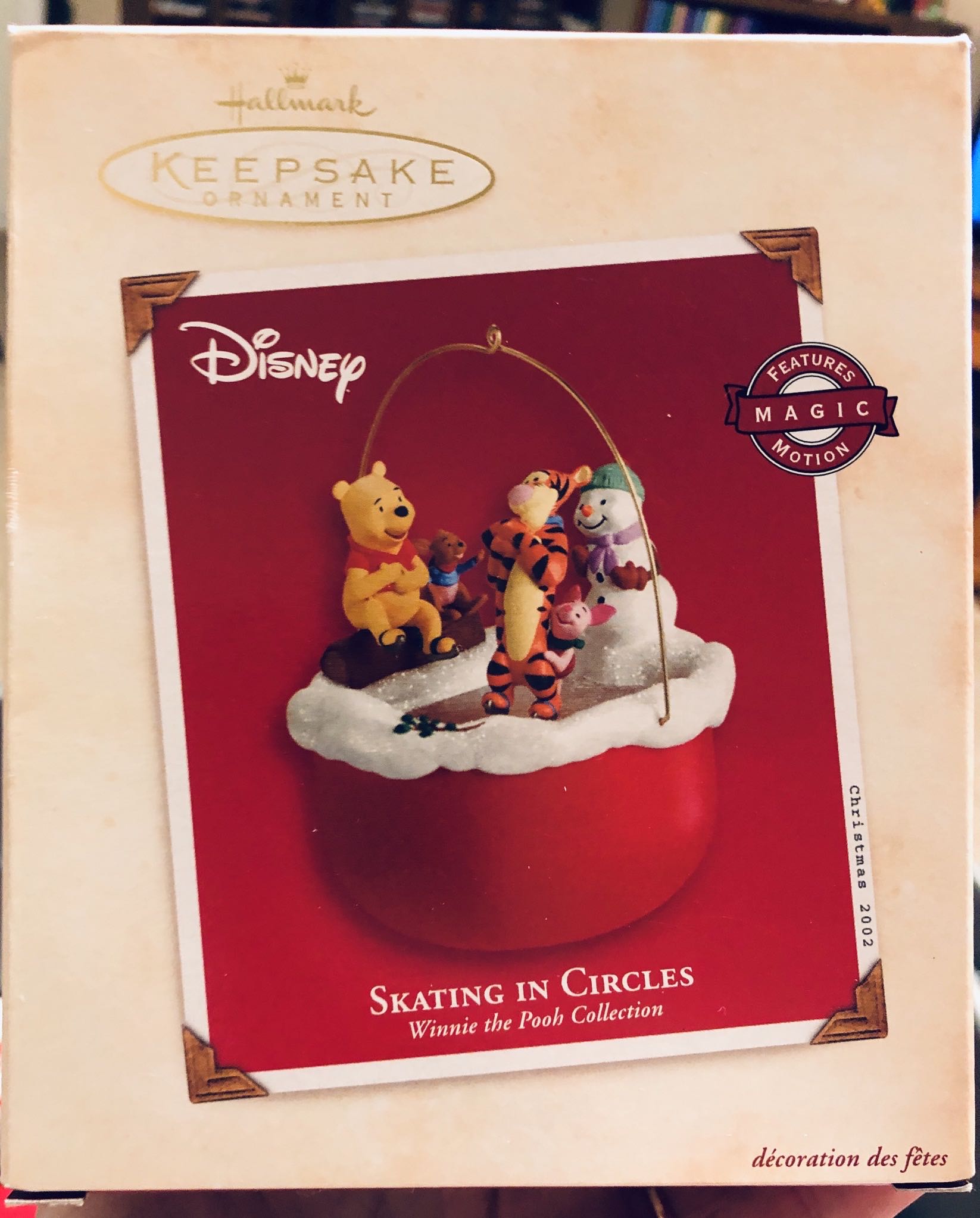 Skating in Circles - Winnie the Pooh (Winnie the Pooh) ornament collectible [Barcode 015012666151] - Main Image 3
