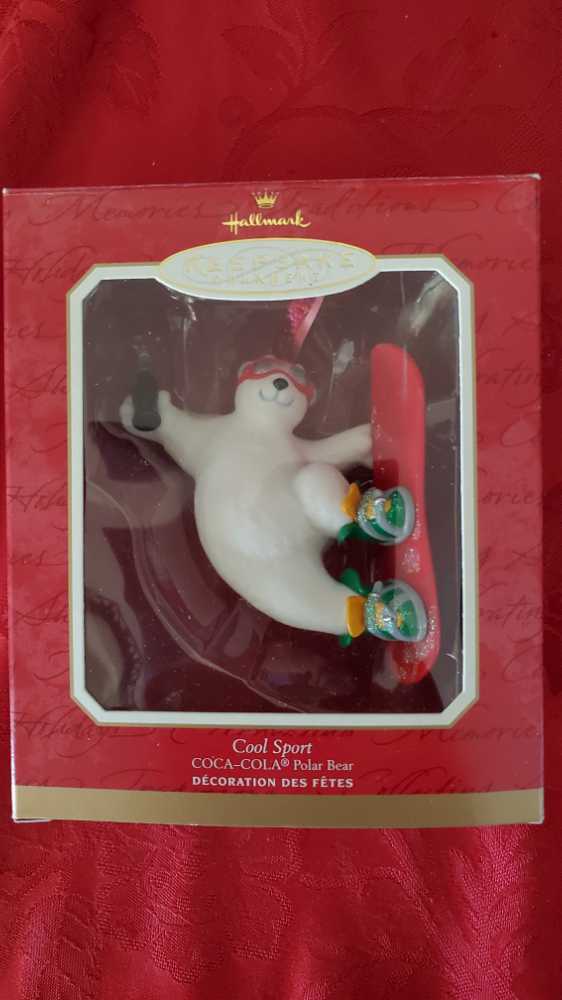 Cool Sport  - Coca-Cola Polar Bears (Hanging Ornament) ornament collectible [Barcode 015012666212] - Main Image 3