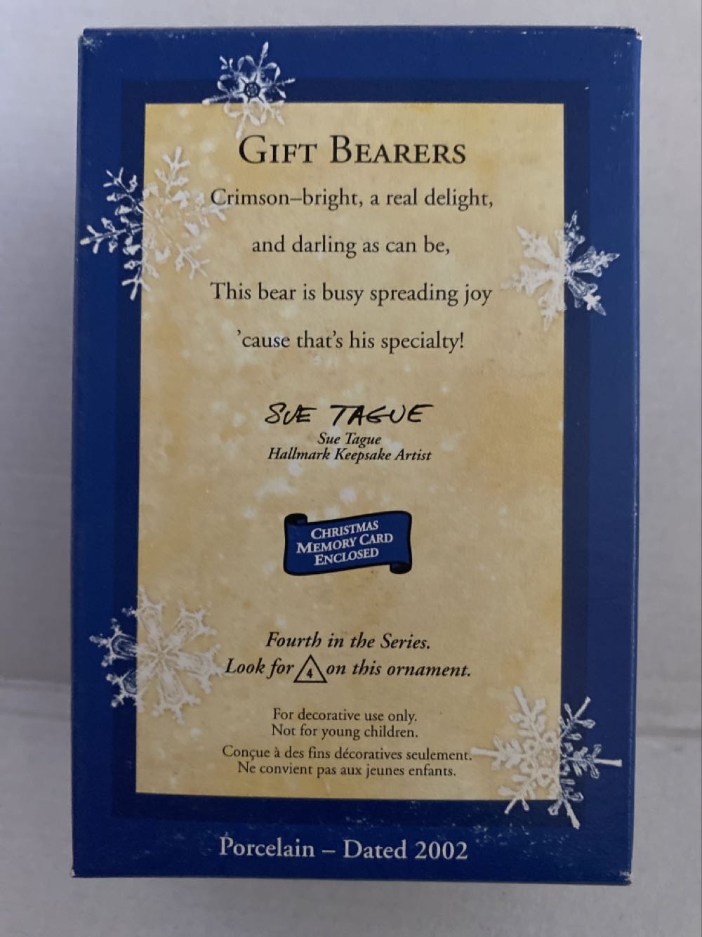 Gift Bearers #4 - Gift Bearers (Collector’s Series) ornament collectible [Barcode 015012677799] - Main Image 2