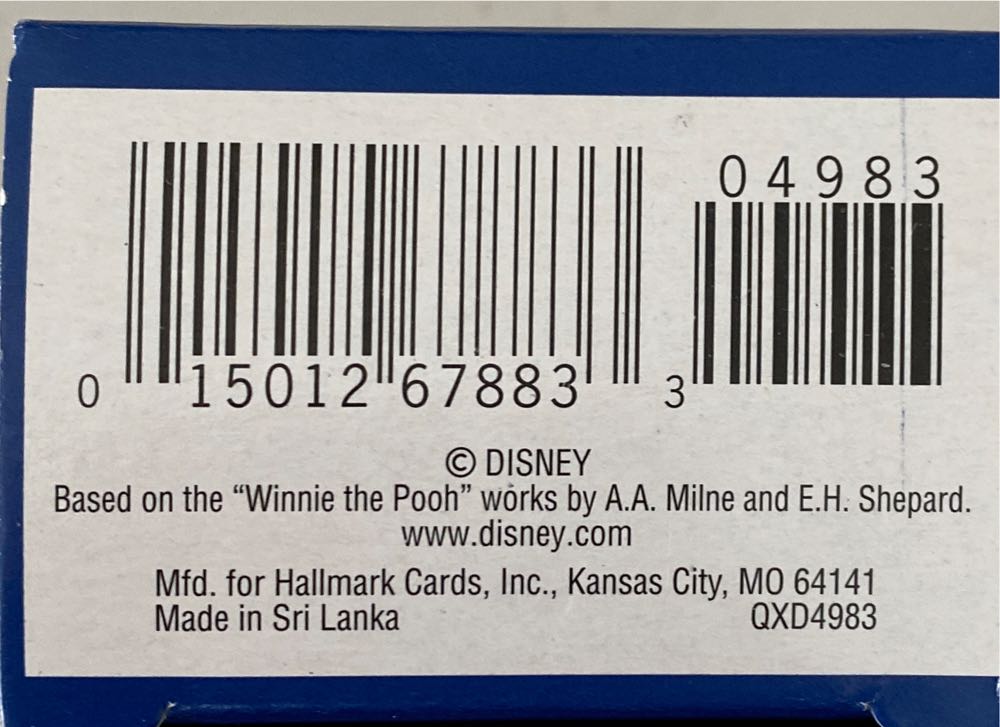 Winnie The Pooh Book #5 - School Days - Winnie The Pooh Books (Books) ornament collectible [Barcode 015012678833] - Main Image 4