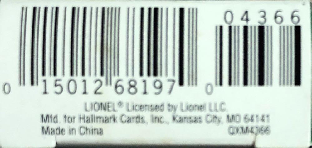 Steam Locomotive And Tender - Lionel Train Series Miniature (Trains, Mini) ornament collectible [Barcode 015012681970] - Main Image 4