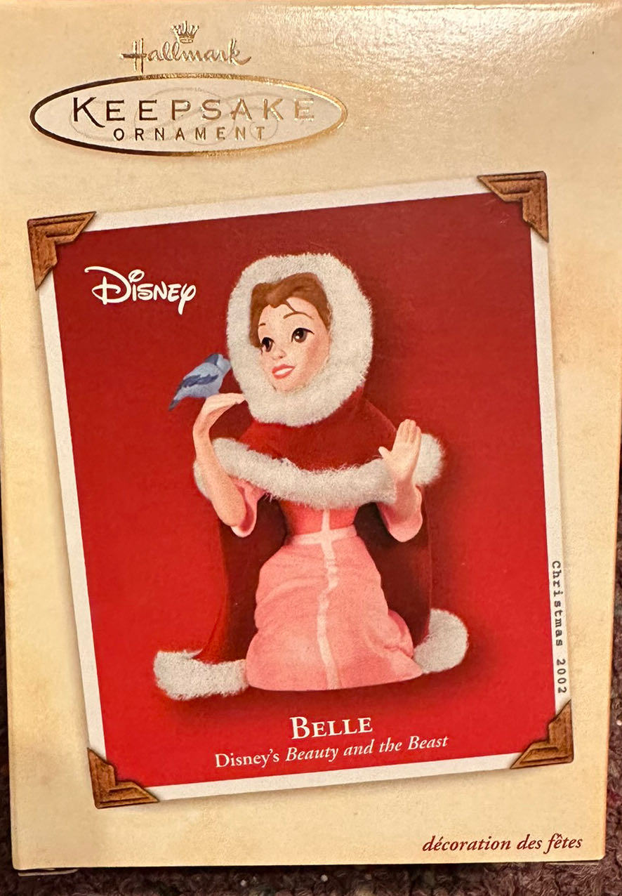 Belle - Hallmark Keepsake Ornament (Disney’s beauty and the beast) ornament collectible [Barcode 015012687187] - Main Image 2