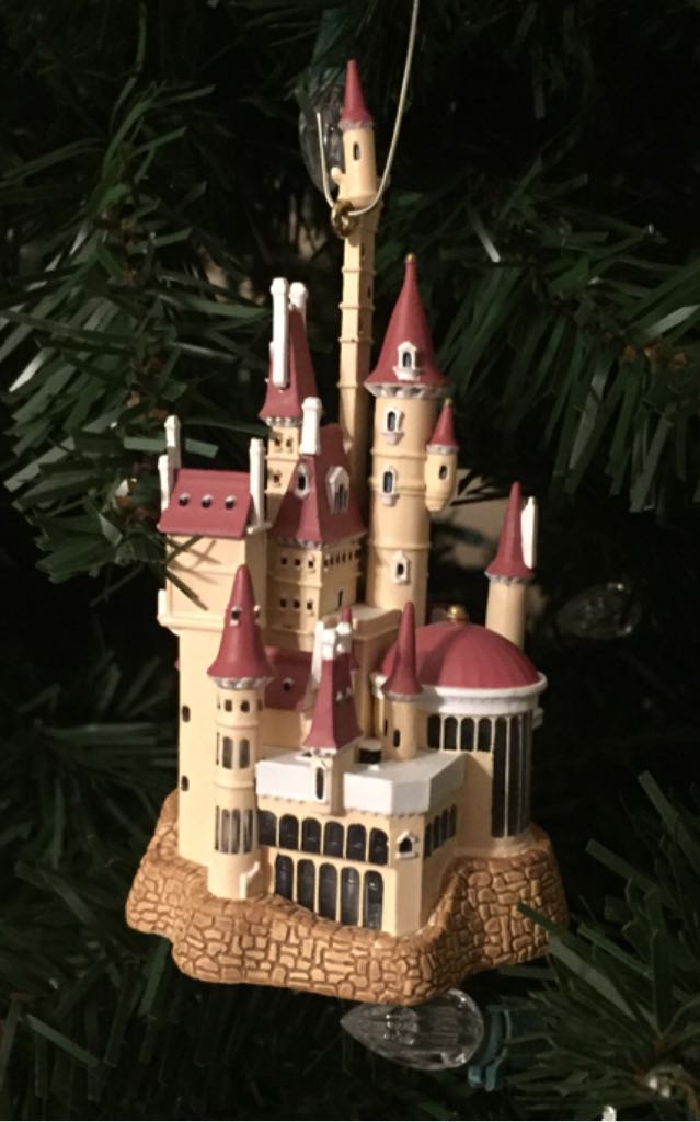 Castle in the Forest - Disney (Beauty and the Beast) ornament collectible [Barcode 015012687989] - Main Image 2