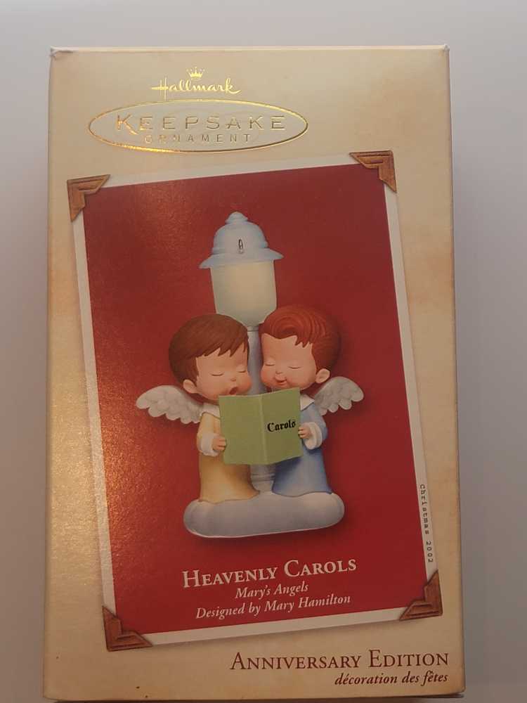 Mary’s Angels Heavenly Carols (2002) 🐶🐻 - Mary’s Angels (Angels) ornament collectible [Barcode 015012692631] - Main Image 3