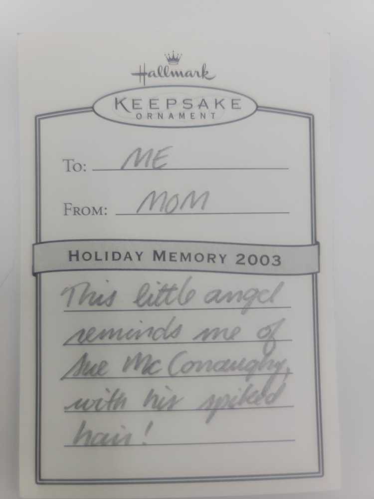 Mary’s Angels - 2003 - #16 - Sweet William - Mary’s Angels (Collectible Series) ornament collectible [Barcode 015012692686] - Main Image 3