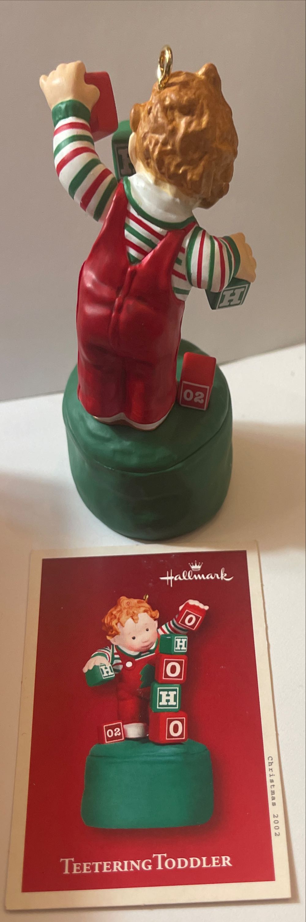 Teetering Toddler - Toys (Keepsake Ornament) ornament collectible [Barcode 015012693195] - Main Image 4